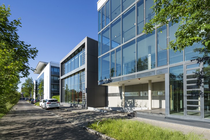 Das Studentenwohnheim in Augsburg.